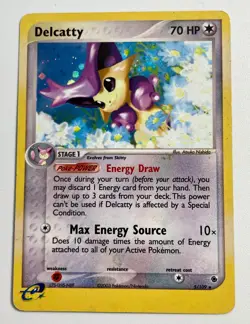 Delcatty 5/109 Holo Rare EX Ruby & Sapphire Pokemon Card - Image 1