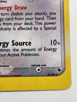 Delcatty 5/109 Holo Rare EX Ruby & Sapphire Pokemon Card - Image 3