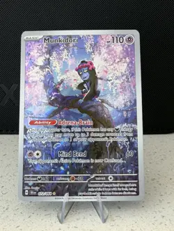 Pokemon Munkidori TCG Card 072/064 Shrouded Fable Illustration Rare. LP - Image 1
