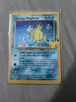 Pokemon TCG Celebrations Classic Collection Shining Magikarp Holo Card 66/64 NM - Image 1
