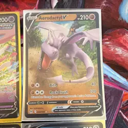 Pokemon V Lot - Sylveon, Aerodactyl, Honchkrow, Skuntank - 4 Cards NM SHIPS FAST - Image 3