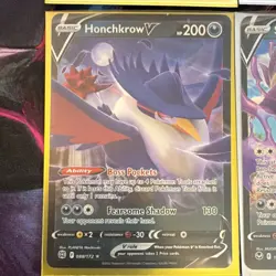 Pokemon V Lot - Sylveon, Aerodactyl, Honchkrow, Skuntank - 4 Cards NM SHIPS FAST - Image 4