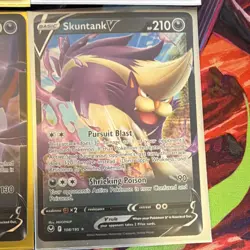 Pokemon V Lot - Sylveon, Aerodactyl, Honchkrow, Skuntank - 4 Cards NM SHIPS FAST - Image 5