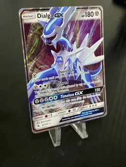 Pokemon Dialga GX 82/131 Ultra Prism Full Art Ultra Rare Holo 180 HP Card - Image 2