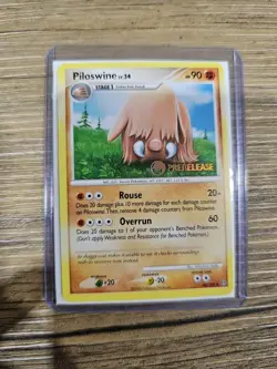 Pokemon Cards: Stormfront Prerelease: Piloswine 46/100 - Image 1