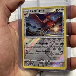 Talonflame 111/145 Guardians Rising Reverse Holo Pokemon Card Nintendo Rare NM - Image 2