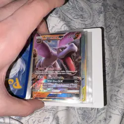 Pokemon card lot Armored Mewtwo, Charizard, Reshiram & Zekrom GX, Aerodactyl GX - Image 4