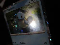 SQUIRTLE HOLO POKEMON CARD SVP BLACK STAR PROMO 048 NEVER PLAYED NM M HD SWIRL - Image 4