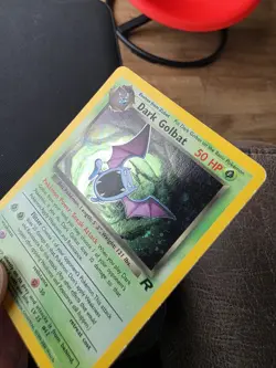 Pokemon Dark Golbat 7/82 Holo Card Team Rocket Series, WOTC LP - Image 3