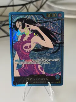 Boa Hancock L-SPC OP07-038 2025 Gold leader SP One Piece Card Game TCG EB02 - Image 1