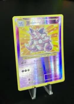 Nidoking 45/108 Evolutions Reverse Holofoil Rare Pokemon Card NM MINT + - Image 2