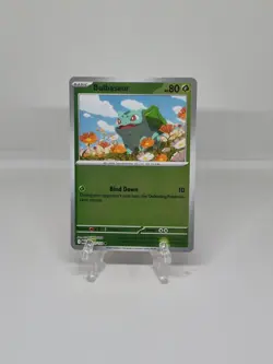 001/132 BULBASAUR | COMMON REVERSE HOLO | MEGA EVOLUTIONS POKEMON CARD - Image 1