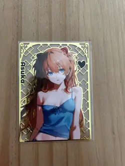 Asuka Metal Neon Genesis Evangelion Illustration Card Set Genki Parade 3 49/99 - Image 1