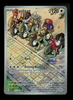 Cyclizar 215/182 Paradox Rift 2023 Holo Rare IR Pokemon Card TCG - Image 1