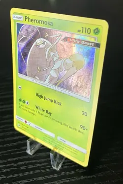 Pheromosa 11/131 Forbidden Light Holo Rare Sun & Moon S&M Pokemon TCG Card NM - Image 2