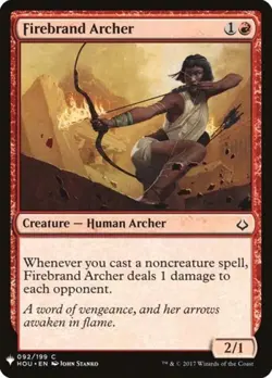 Firebrand Archer - Near Mint MTG Mystery Booster - Image 1