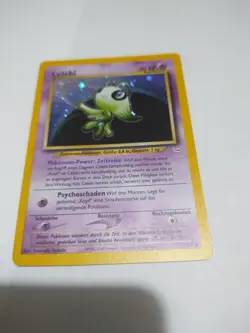 Nice Pokemon TCG, German Holo Rare - Neo Revelation Celebi 3/64 Investment - Image 1
