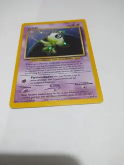 Nice Pokemon TCG, German Holo Rare - Neo Revelation Celebi 3/64 Investment - Image 2