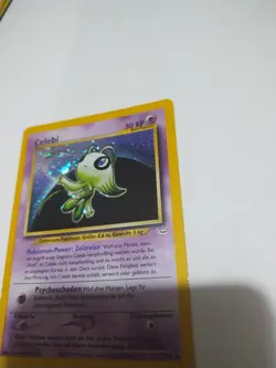 Nice Pokemon TCG, German Holo Rare - Neo Revelation Celebi 3/64 Investment - Image 4