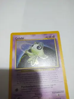 Nice Pokemon TCG, German Holo Rare - Neo Revelation Celebi 3/64 Investment - Image 5