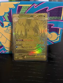 Mega Dragonite Ex 295/217 Gold Hyper Rare Ascended Heroes Pokemon TCG - Image 1