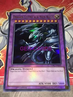 Carte Yu Gi Oh DRAGON ULTIME AUX YEUX BLEUS LDK2-FRK40 - Image 1