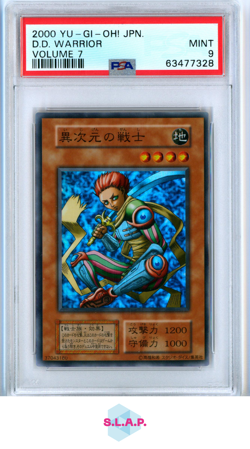 D.D. WARRIOR YU-GI-OH N/A 2000 VOLUME 7 N/A JAPANESE PSA 9 - Image 1
