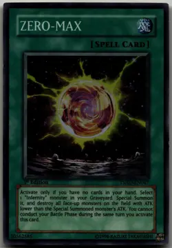 ZERO-MAX Super Rare The Shining Darkness TSHD-EN047 LP - Image 1