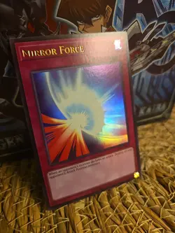 Yugioh! Mirror Force - Unlimited Ed Ultra Rare - LCKC-EN053 - LP - Image 2