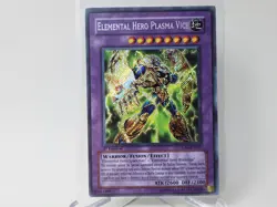 YuGiOh Elemental Hero Plasma Vice GLAS-EN037 Secret Rare 1st Edition VLP - Image 1