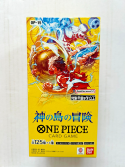 One Piece OP15 Adventure on Kami's Island Booster Box Sealed JAPANESE PSA OVP - Image 1