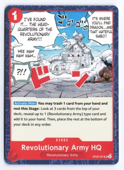 One Piece TCG - Revolutionary Army HQ OP05-021 -Awakening of the new-English- X4 - Image 1