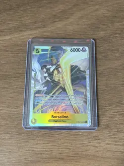 Borsalino EB04-058 Adventure on Kami's Island Foil One Piece TCG NM SR English - Image 1