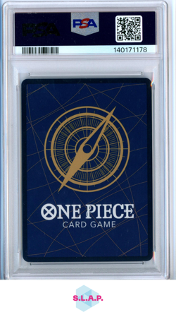 NEFELTARI VIVI ONE PIECE EB03-024 2025 HEROINES EDITION HOLO JAPANESE PSA 10 - Image 2