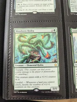 Mossborn Hydra - (Regular) (NM) - #0107 - Foundations - Rare - MTG English - Image 1