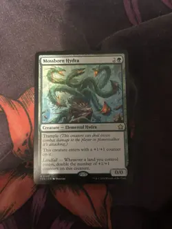 Mossborn Hydra - (Regular) (NM) - #0107 - Foundations - Rare - MTG English - Image 1