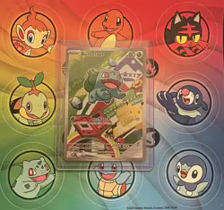 Pokemon TCG First Partner Illustration Collection Series 1 Kanto GEN 1 3x Cards - Image 3