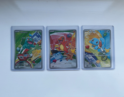 Pokemon TCG First Partner Illustration Collection Series 1 Kanto Gen 1 3x Cards - Image 1