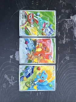 Pokemon TCG First Partner Illustration Collection Series 1 Kanto GEN 1 3x Cards - Image 2