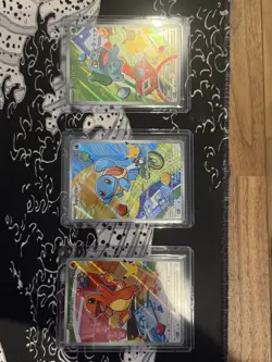 Pokemon TCG First Partner Illustration Collection Series 1 Kanto GEN 1 3x Cards - Image 1