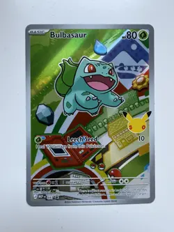 Pokemon TCG First Partner Illustration Collection Series 1 Kanto GEN 1 3x Cards - Image 1
