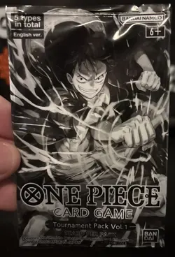 Tournament Pack Vol. 1 - One Piece Card Game - Bandai - SEALED NEW - English - Image 1