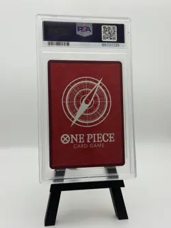 PSA 9 One Piece Card Game TCG Nefeltari Vivi OP04-001 Alt Art Leader Kingdoms - Image 2