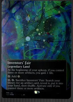 Inventors' Fair (0156) Edge of Eternities Borderless Galaxy Foil-NM - Image 1