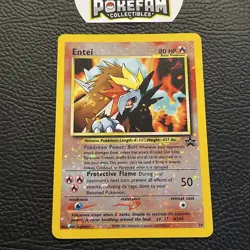 Entei - 34 - Pokemon Wizards Black Star Promo Card LP - Image 1