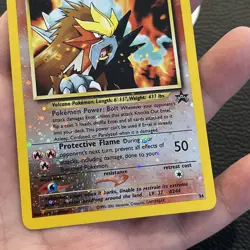 Entei - 34 - Pokemon Wizards Black Star Promo Card LP - Image 3