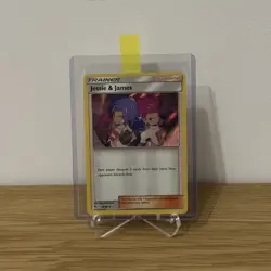 Pokemon Card Jessie & James 58/68 Hidden Fates Holo Rare NM - Image 1