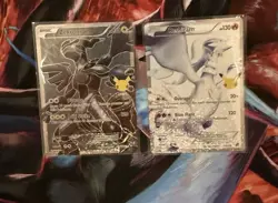 Pokemon TCG Celebrations Zekrom & Reshiram Full Art Holo Cards Lot of 2 - Image 1
