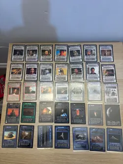Decipher Star Wars CCG Rare character/ship cards x35 Princess Leia Organa - Image 1