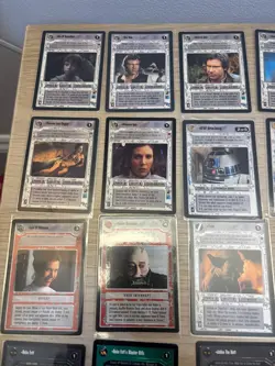 Decipher Star Wars CCG Rare character/ship cards x35 Princess Leia Organa - Image 2